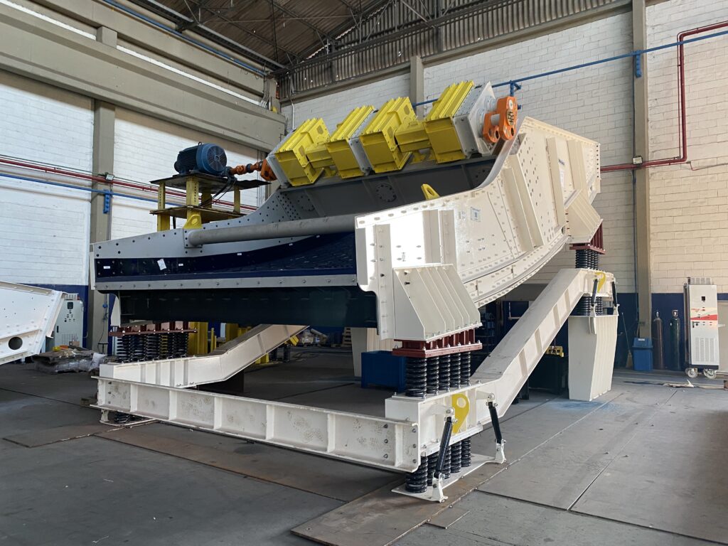 Vibrating Screen for Copper Processing