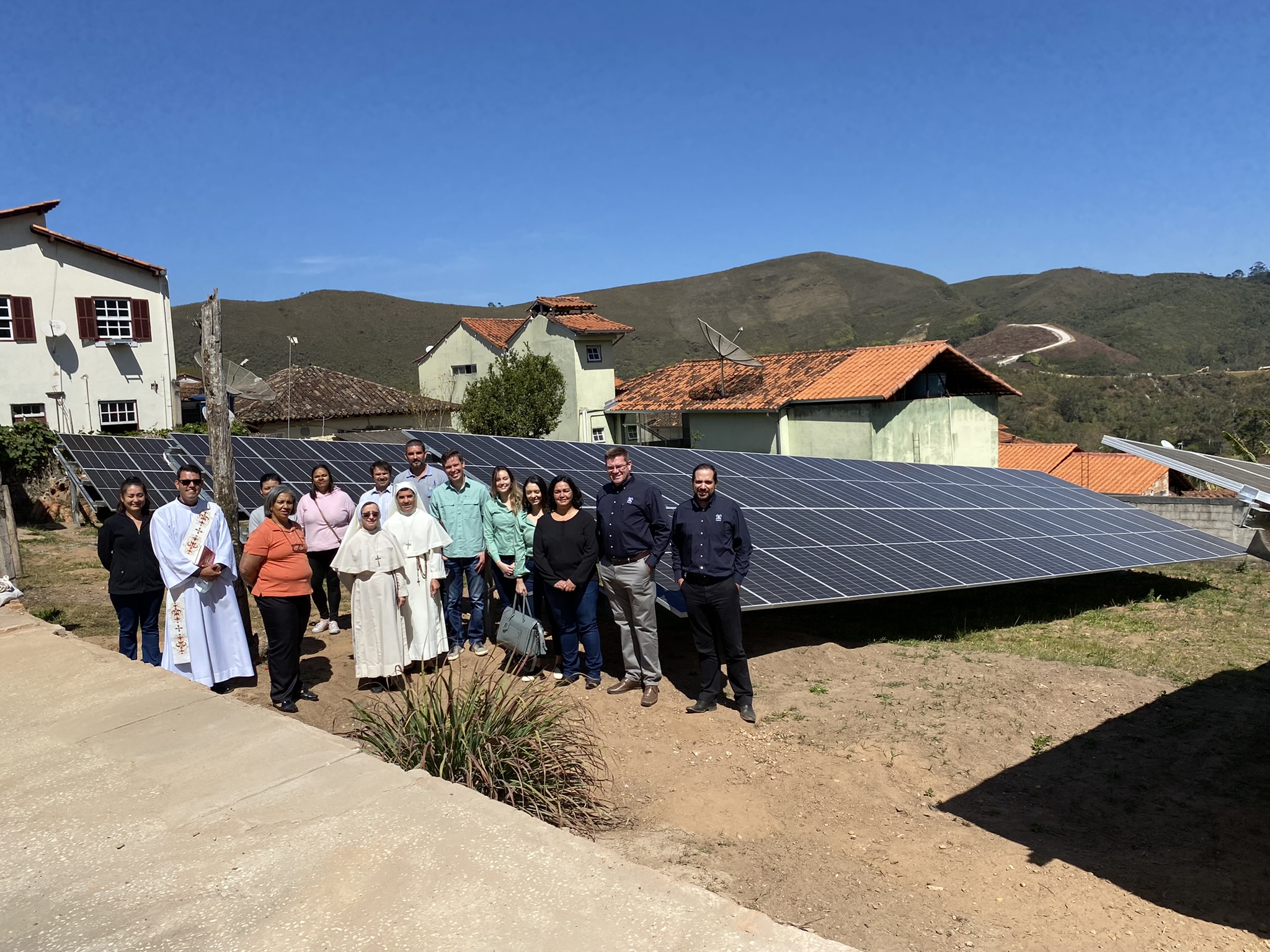 Haver & Boecker Niagara inaugura sistema de energia fotovoltaica no Lar São Vicente de Paulo, em Ouro Preto (MG)