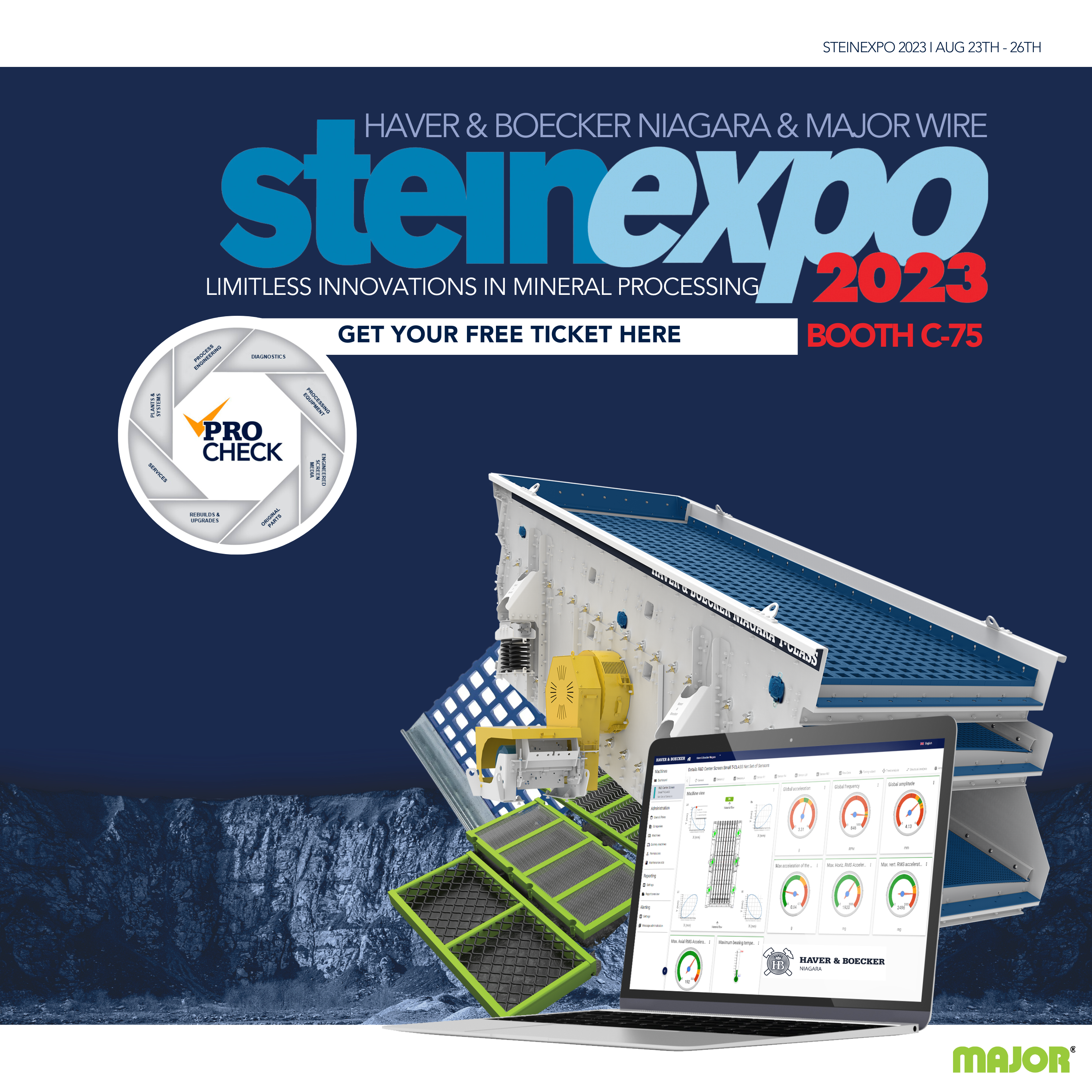 Haver & Boecker Niagara Joins Steinexpo 2023, Booth C-75: Unveiling Limitless Innovations In Processing Technology