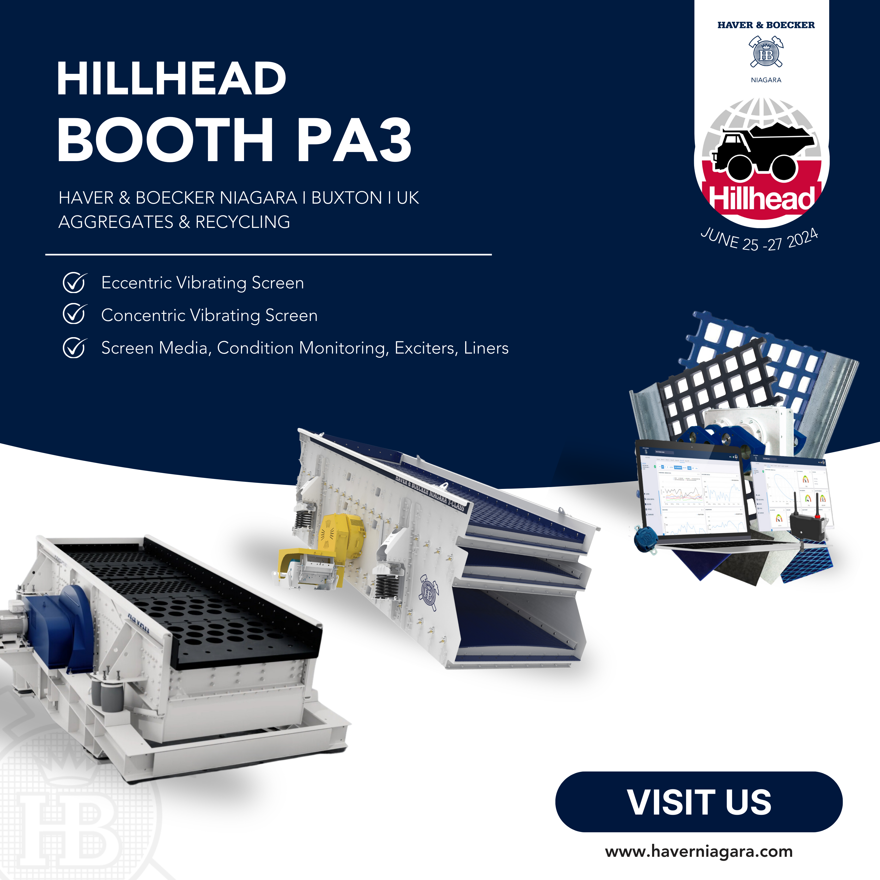 Haver & Boecker Niagara Joins Hillhead, Booth PA3: Unveiling Limitless Innovations In Processing Technology